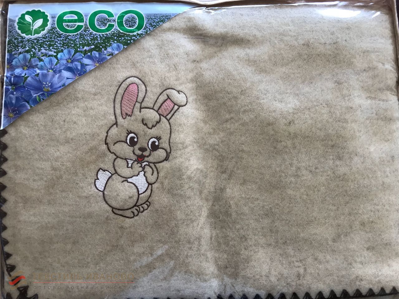  Одеяло ЭКО шерсть-лен, фото 1 