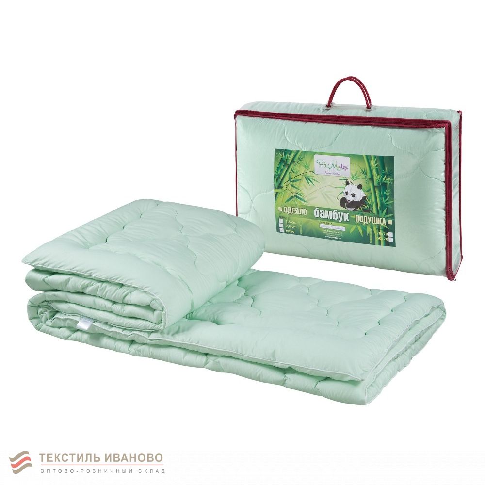  Одеяло эконом "Бамбук" стандарт 300 гр/м2, фото 1 